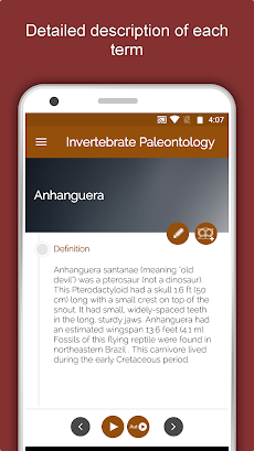 Palaeontology Dictionary Appのおすすめ画像4
