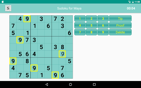 Sudoku for Maya