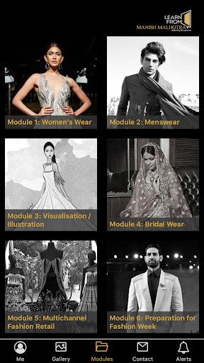 Android application Learn from Manish Malhotra screenshort
