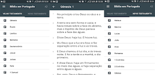 screenshot of Bíblia Sagrada em Português