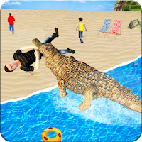 Крокодил Игры дикий Атака