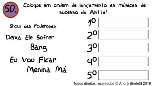 Gênio Quiz Anitta Screen 3
