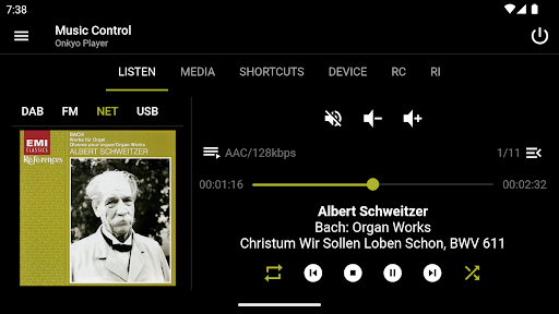 Enhanced Music Controller Screen 2