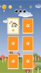 The Pets Memory Game for Kids