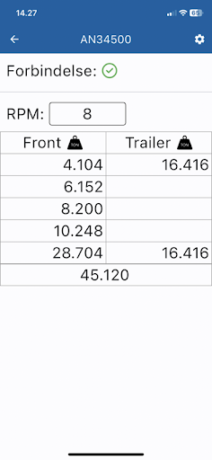 Android application MWD-710-BT screenshort