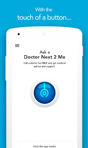 Android application DoctorNext2Me - For citizens screenshort