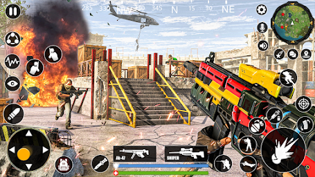Modern FPS Gun Shooting Games