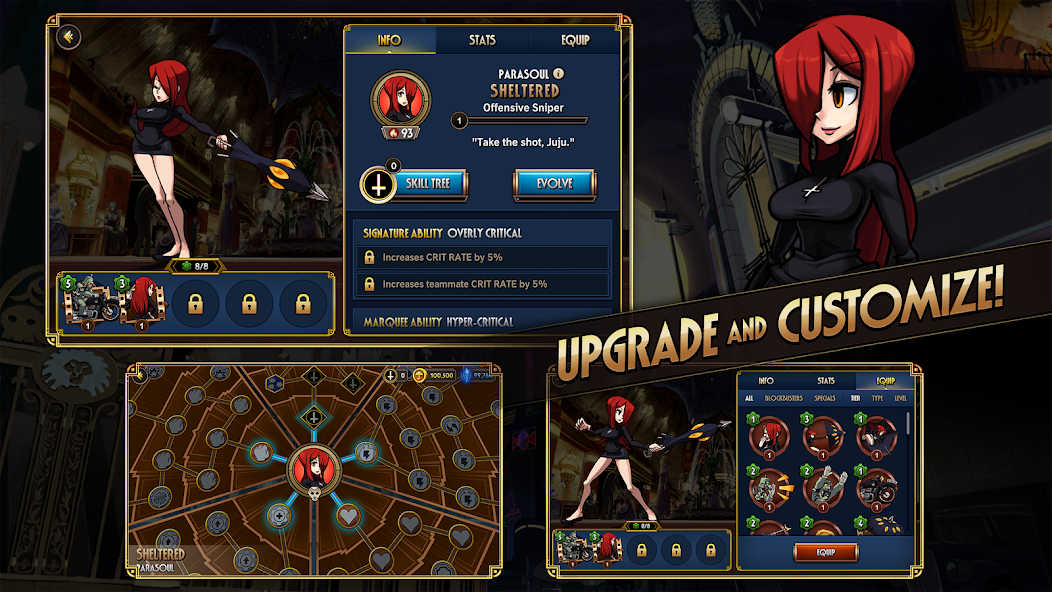 Skullgirls: Fighting RPG banner