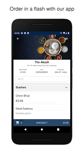 Android application The Akash screenshort