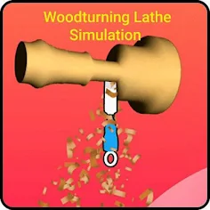 Woodturning Lathe Simulation - Screenshot 1
