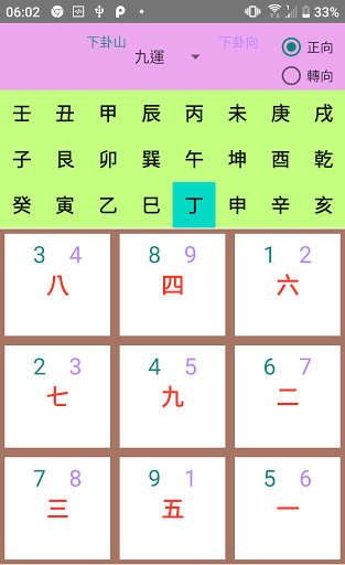 易經-唯心玄空挨星 Screen 3