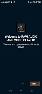 Ravi Player -Audio and video