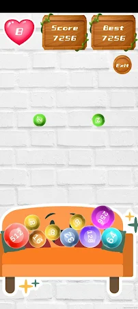 Game screenshot 2048 Pro - Match&Merge Balls apk download