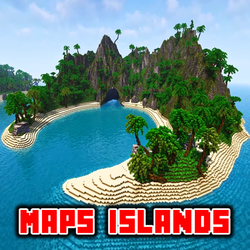 Maps Islands Mod for mcpe logo