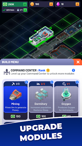 Idle Space Station - Tycoon Screen 2