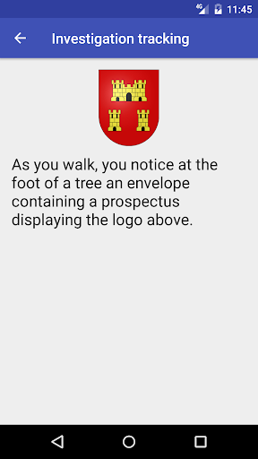 GenevaQuiz Screen 2
