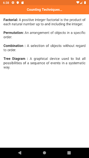 Probability and Statistics Screen 3