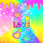 Cover Image of Download Colorful Love Beam - Wallpaper  APK