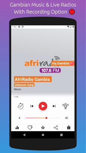 Gambian Music & Live Radios Screen 2