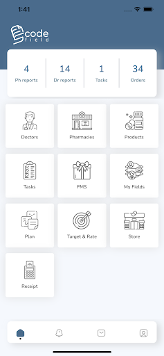 Android application SCode Field screenshort