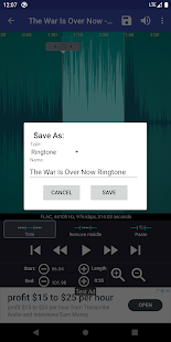 Ringtone Maker - crea tono de llamada con música Screenshot