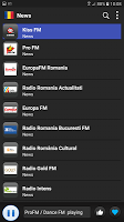 screenshot of Radio Romania  - AM FM Online