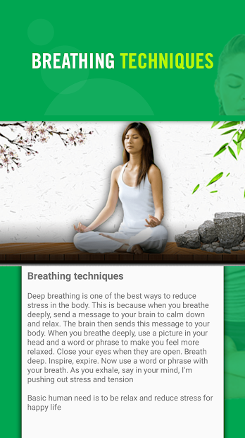 Screenshot 11 Posturas de yoga para aliviar el estrés android