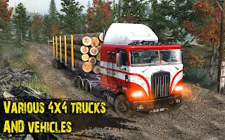 Mud Truck Driving Offroad Game - Screenshot 3