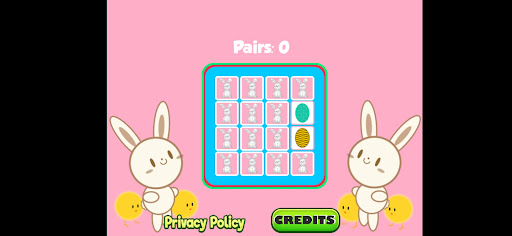 Android application Easter Memory Pair Matching screenshort