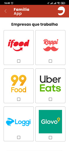Android application Familia App screenshort
