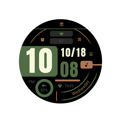 Green Number For Wear OS for  Android – Latest Version & Features app icon