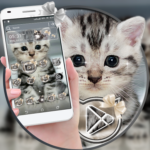 Cute Cat Launcher Theme  Icon