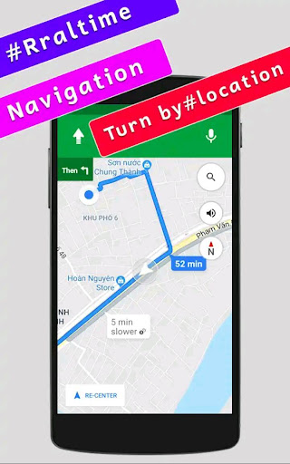 GPS Navigation Live Earth Map Screen 2