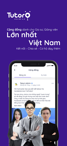 TutorO - Gia sư, giáo viên Onl Screen 2