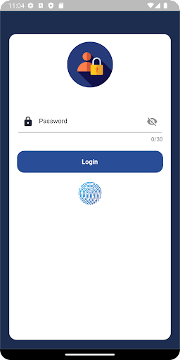 Android application Password Manager screenshort