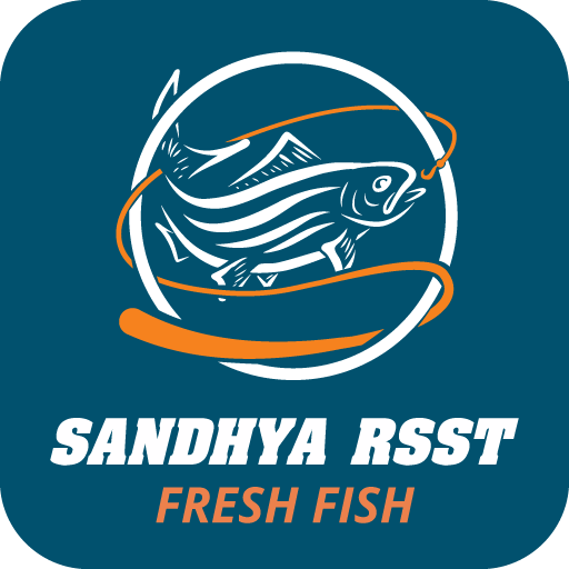 Sandhya Rsst fresh fish logo