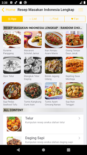 Resep Masakan Indonesia Enak Screen 2