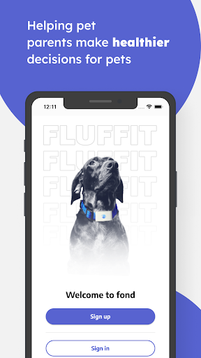 Android application Fond screenshort
