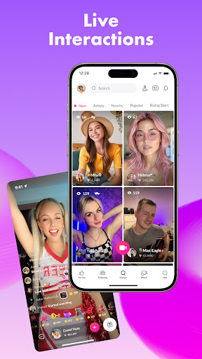 Screenshot of Tango- Live Stream, Video Chat