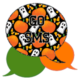 GO SMS - Ghostly Pumpkin icon