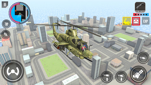 Rope Action City Fighting Game 7