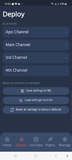 Featherweight UI Screen 2
