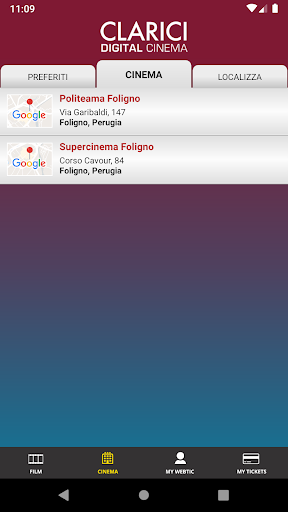 Anteprima dell'app