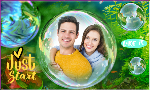 Bubble Photo Frames Screenshot 1 - AppWisp.com