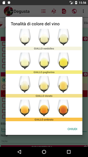 Degusta Vino Screen 3