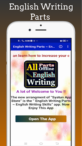 English Writing Parts Skills