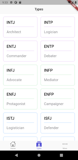 MBTI Personality Test