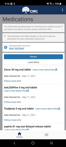 CMC Care Screen 3