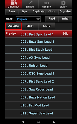 Screenshot of AX-Edge Editor
