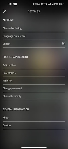 Android application MiME PLAY screenshort
